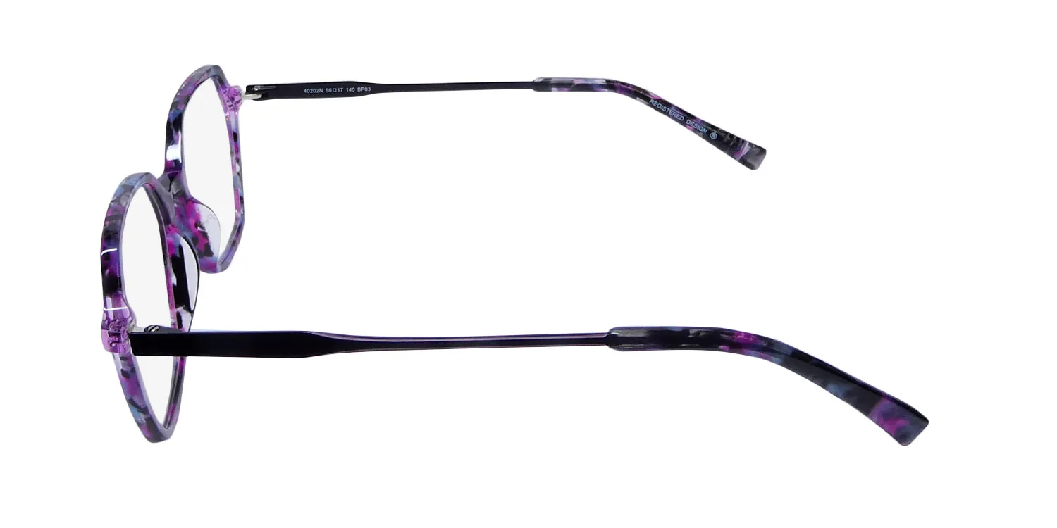 Morel Nomad 40202n bp03 Eyeglasses Purple 50mm 4
