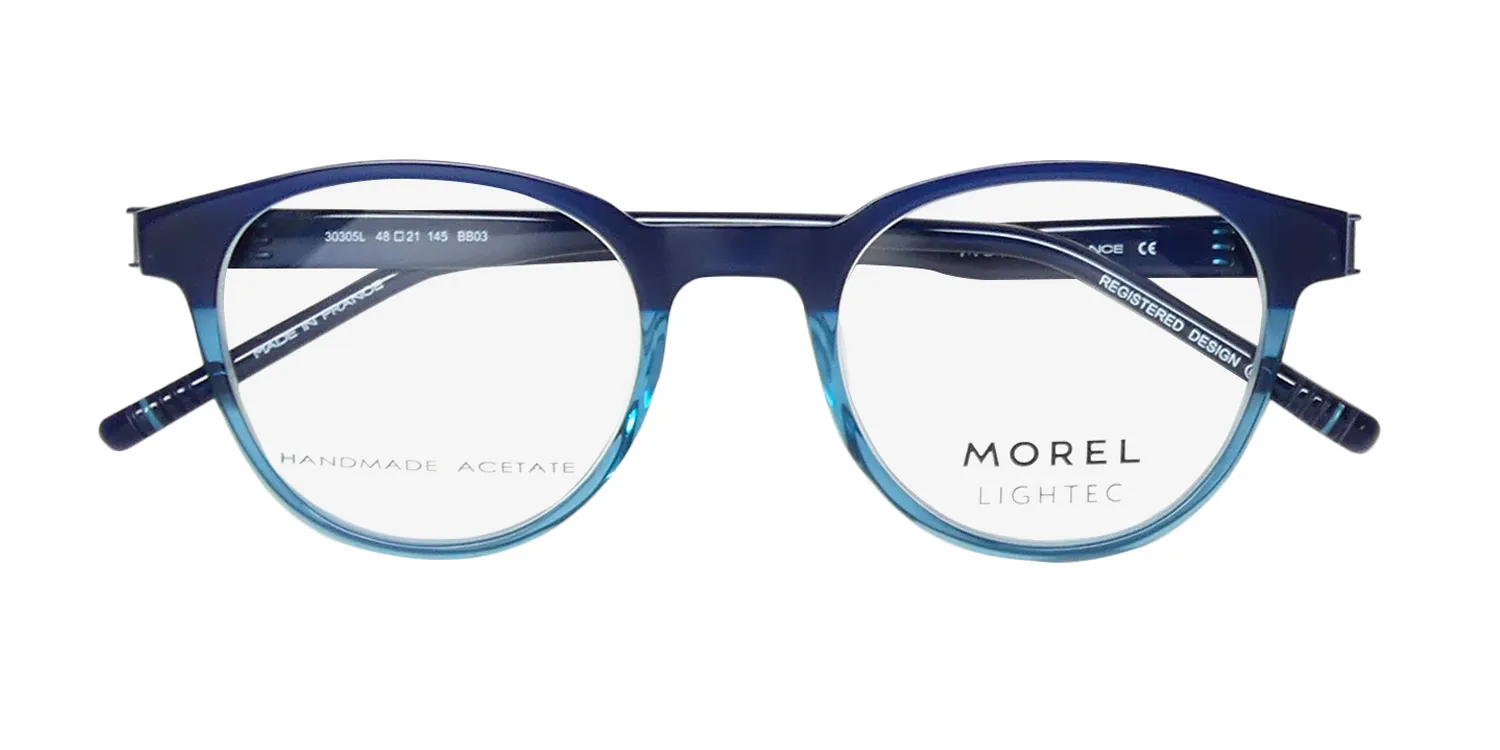 Morel Lightec 30305l bb03 Eyeglasses Blue 48mm 2