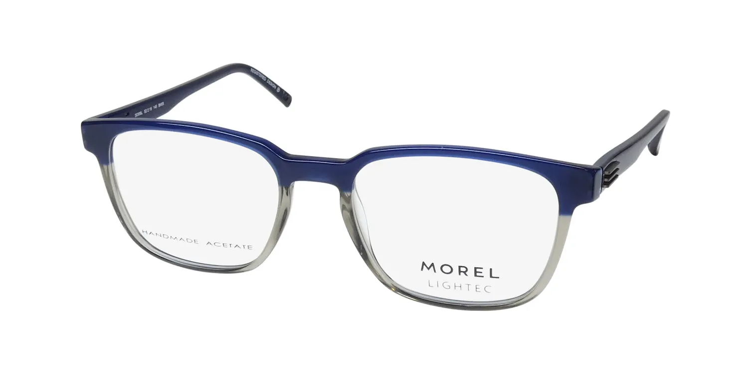 Morel Lightec 30306l bm05 Eyeglasses Blue 52mm