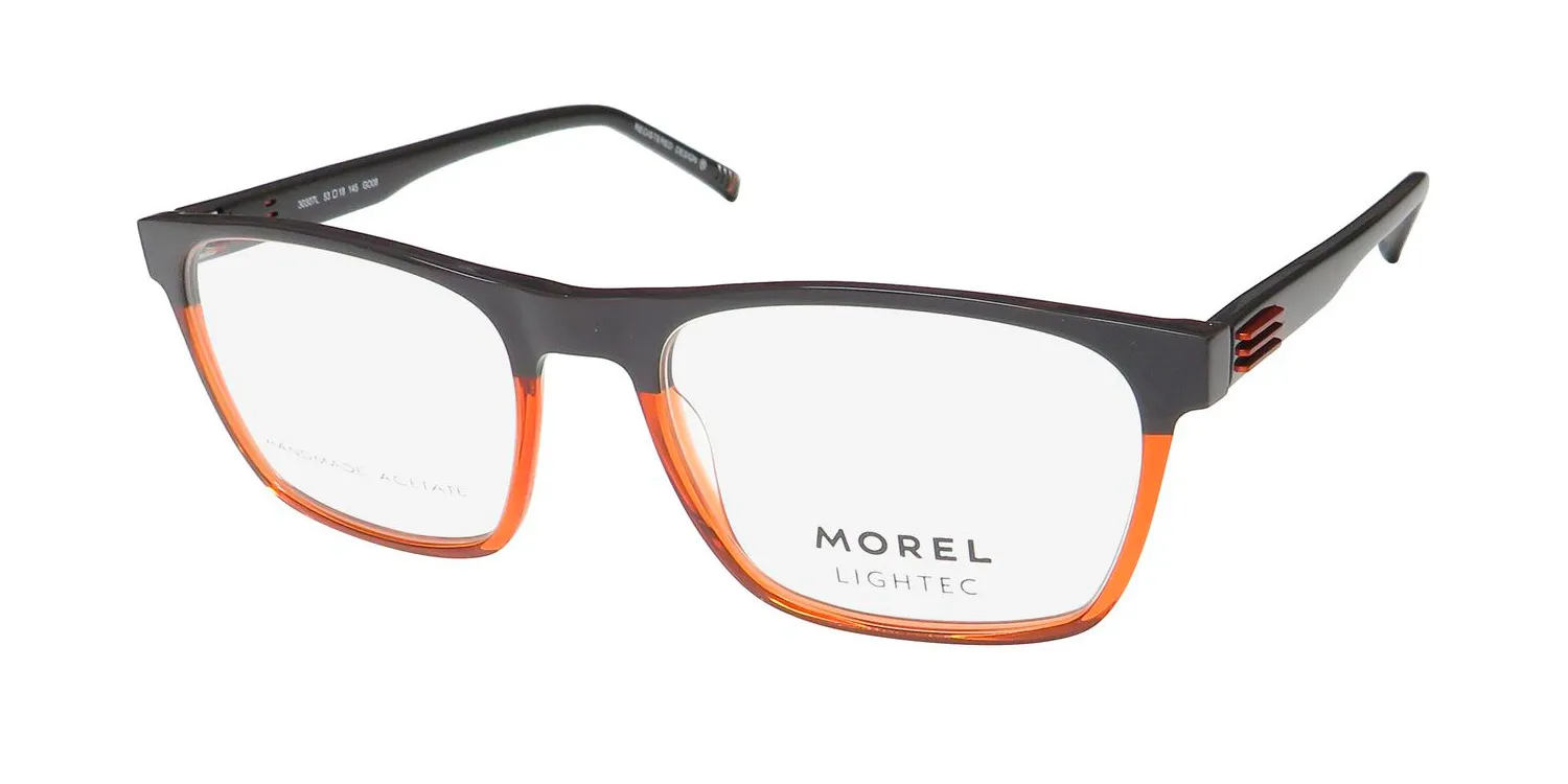 Morel Lightec 30307l go08 Eyeglasses Grey 53mm