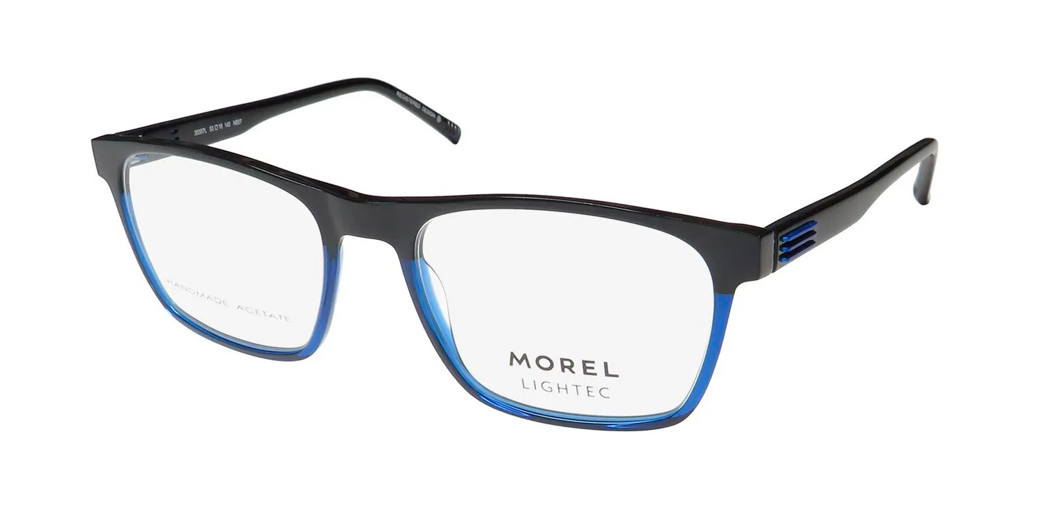 Morel Lightec 30307l nb07 Eyeglasses Black 53mm