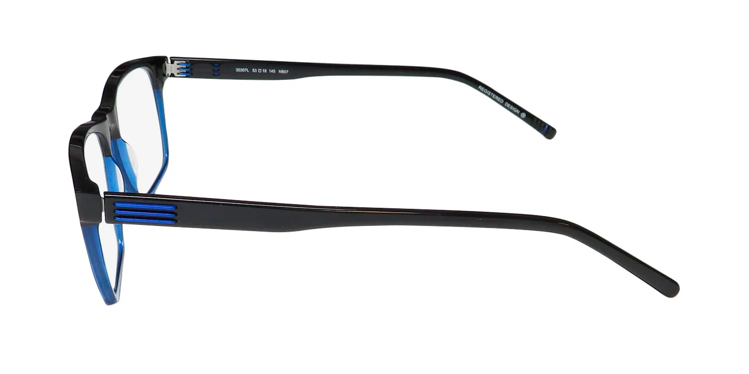 Morel Lightec 30307l nb07 Eyeglasses Black 53mm 4