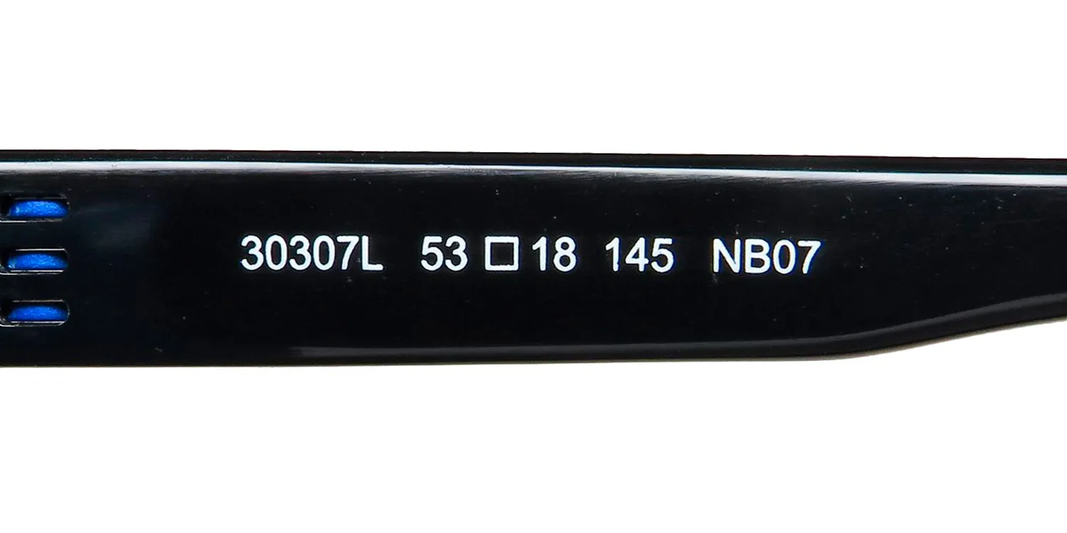 Morel Lightec 30307l nb07 Eyeglasses Black 53mm 7