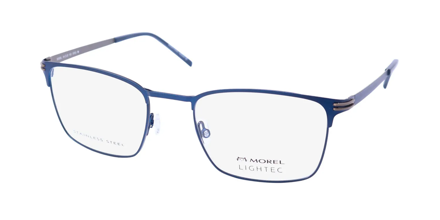Morel Lightec 30303l sp03 Eyeglasses Blue 54mm