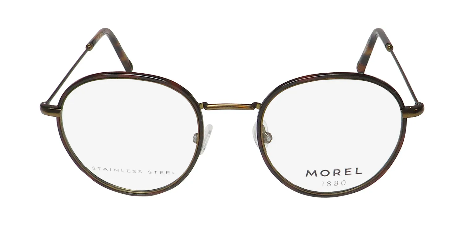 Morel 1880 60160m dt05 Eyeglasses Brown Tortoise 48mm 3