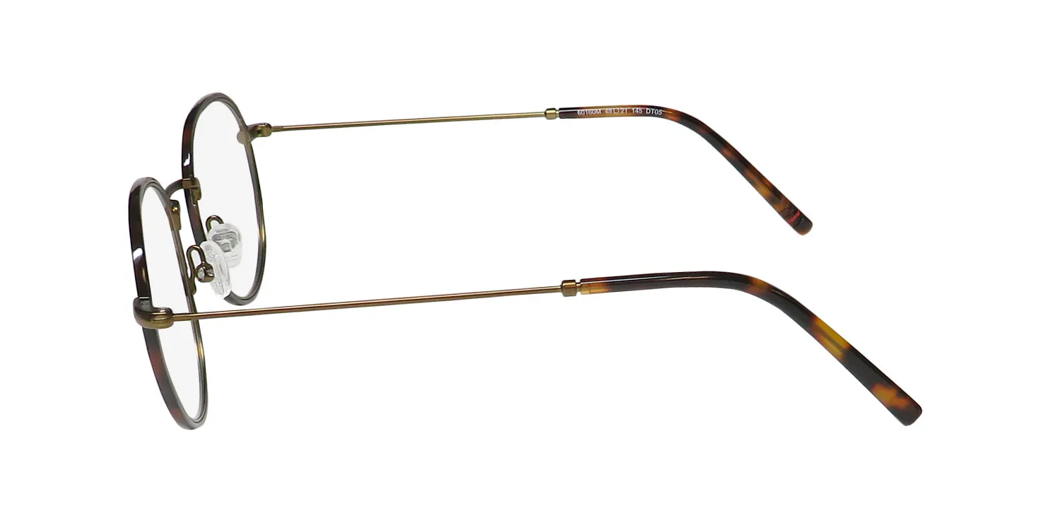 Morel 1880 60160m dt05 Eyeglasses Brown Tortoise 48mm 4