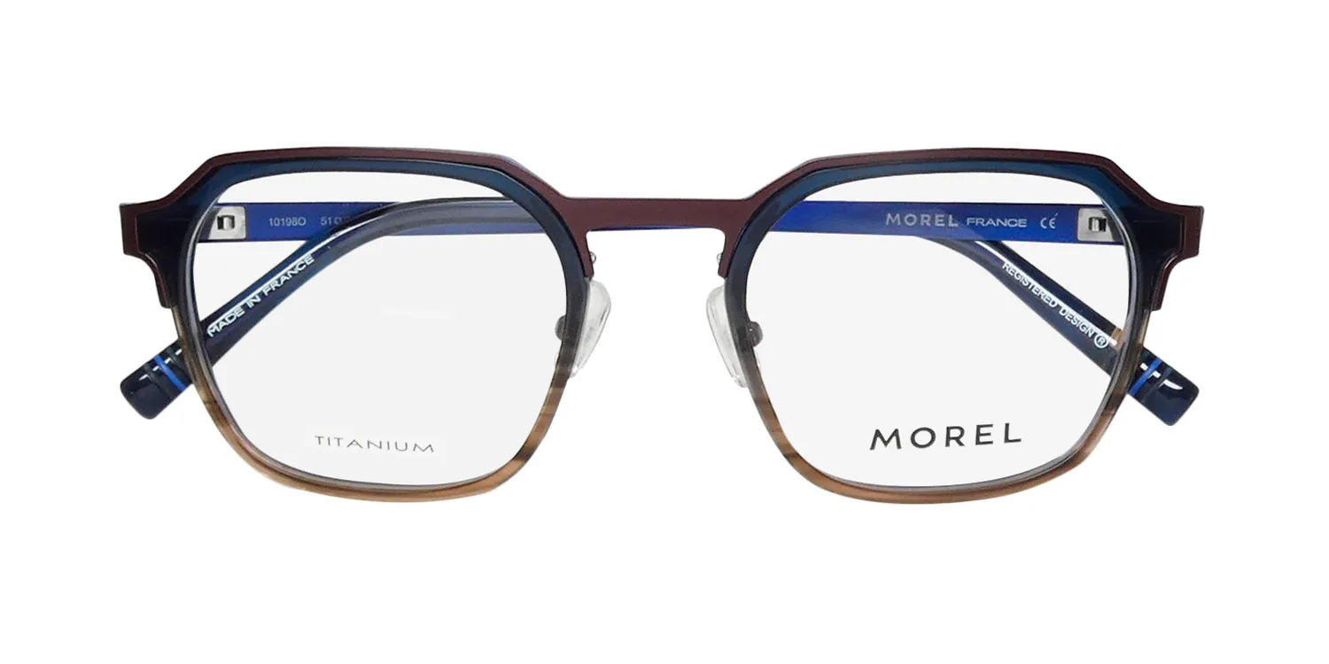 Morel Oga 10198o bm01 Eyeglasses Blue 51mm 2