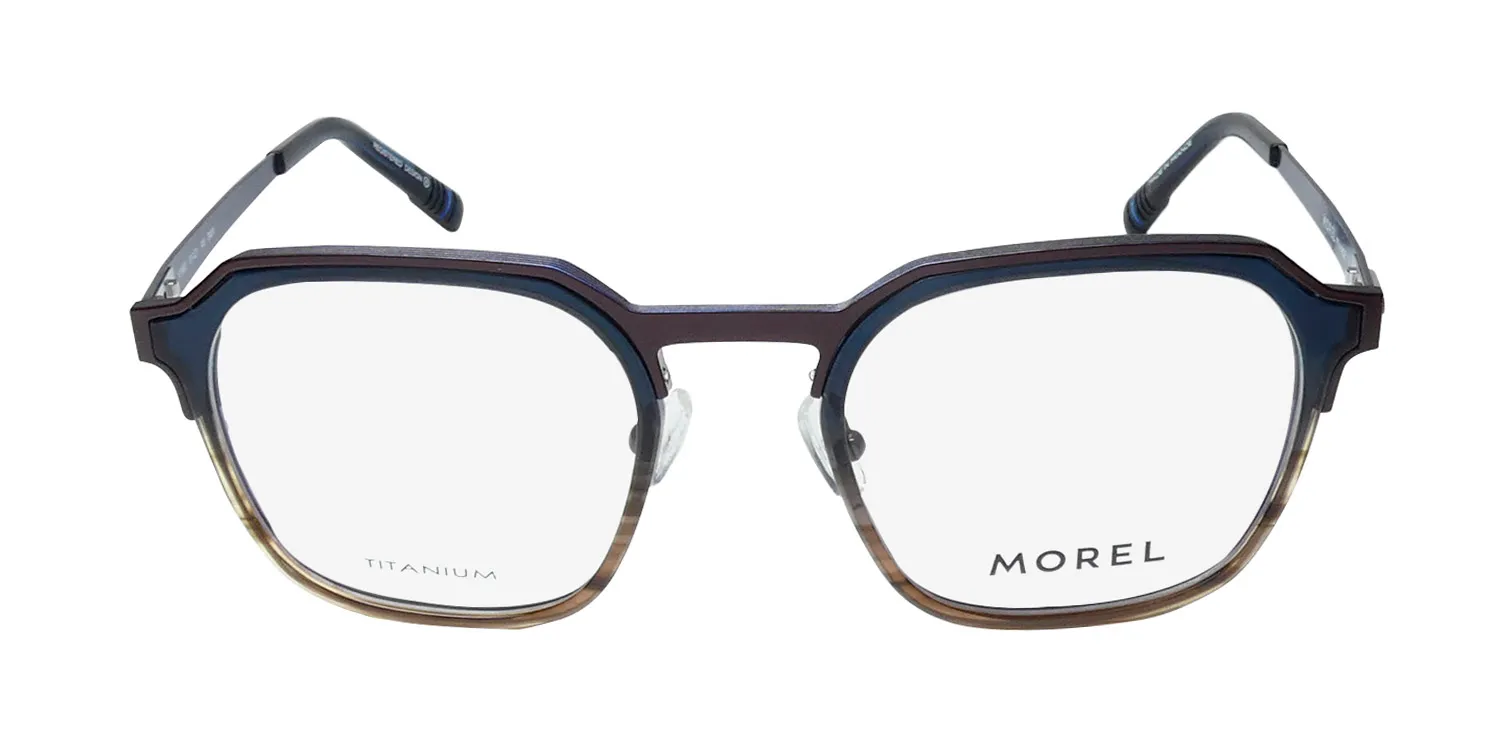 Morel Oga 10198o bm01 Eyeglasses Blue 51mm 3