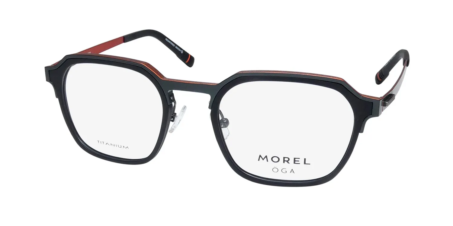 Morel Oga 10198o no03 Eyeglasses Black 51mm