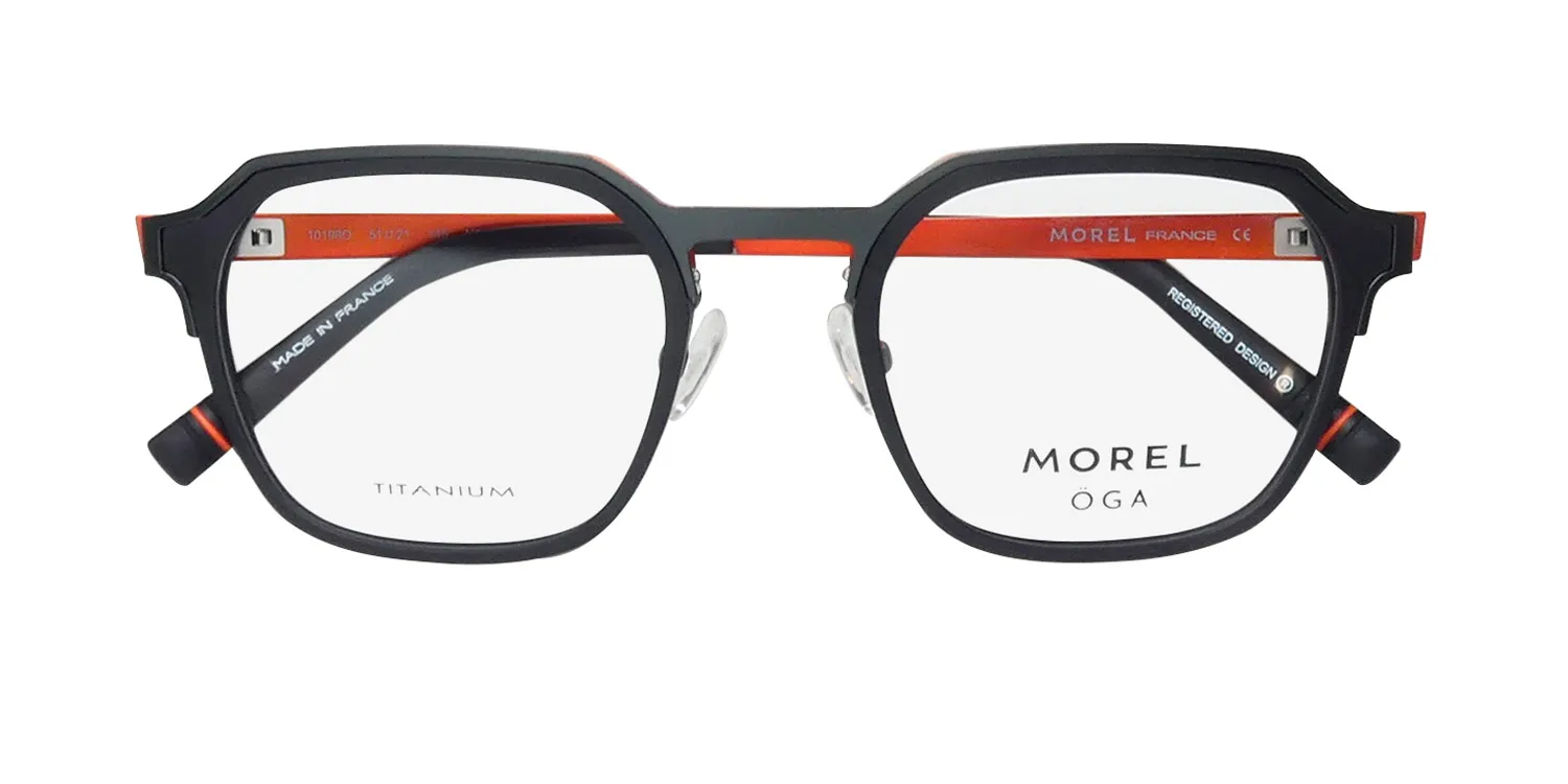 Morel Oga 10198o no03 Eyeglasses Black 51mm 2