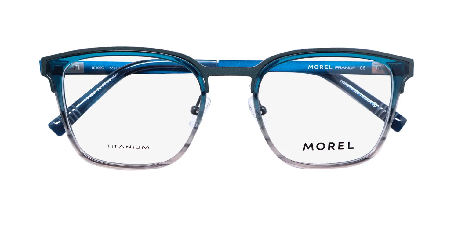 Morel Oga 10199o bg06 Eyeglasses Blue 53mm 2
