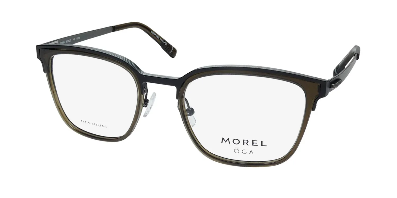 Morel Oga 10199o nv05 Eyeglasses Green 53mm