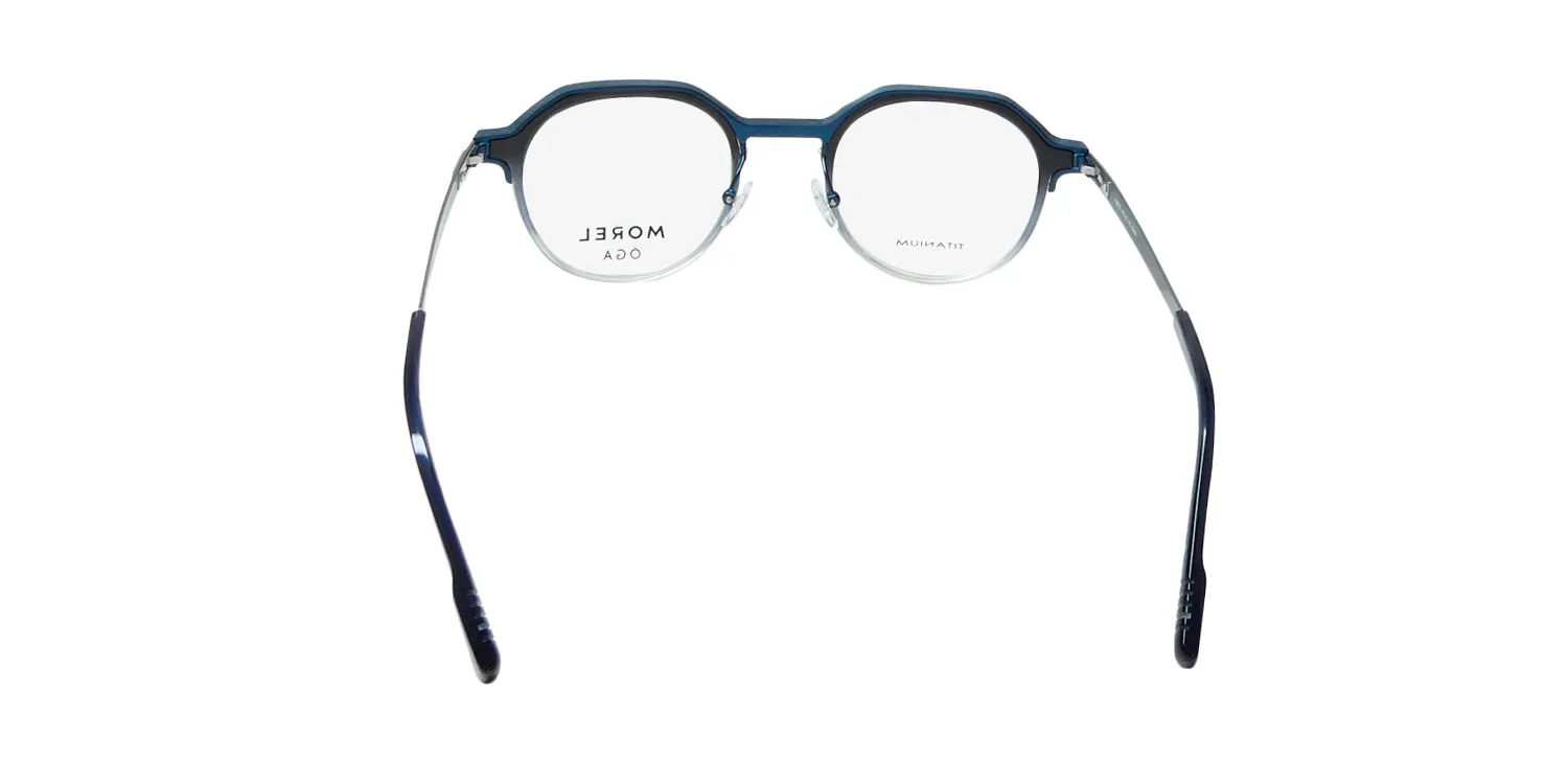 Morel Oga 10200o bg08 Eyeglasses Blue 49mm 5