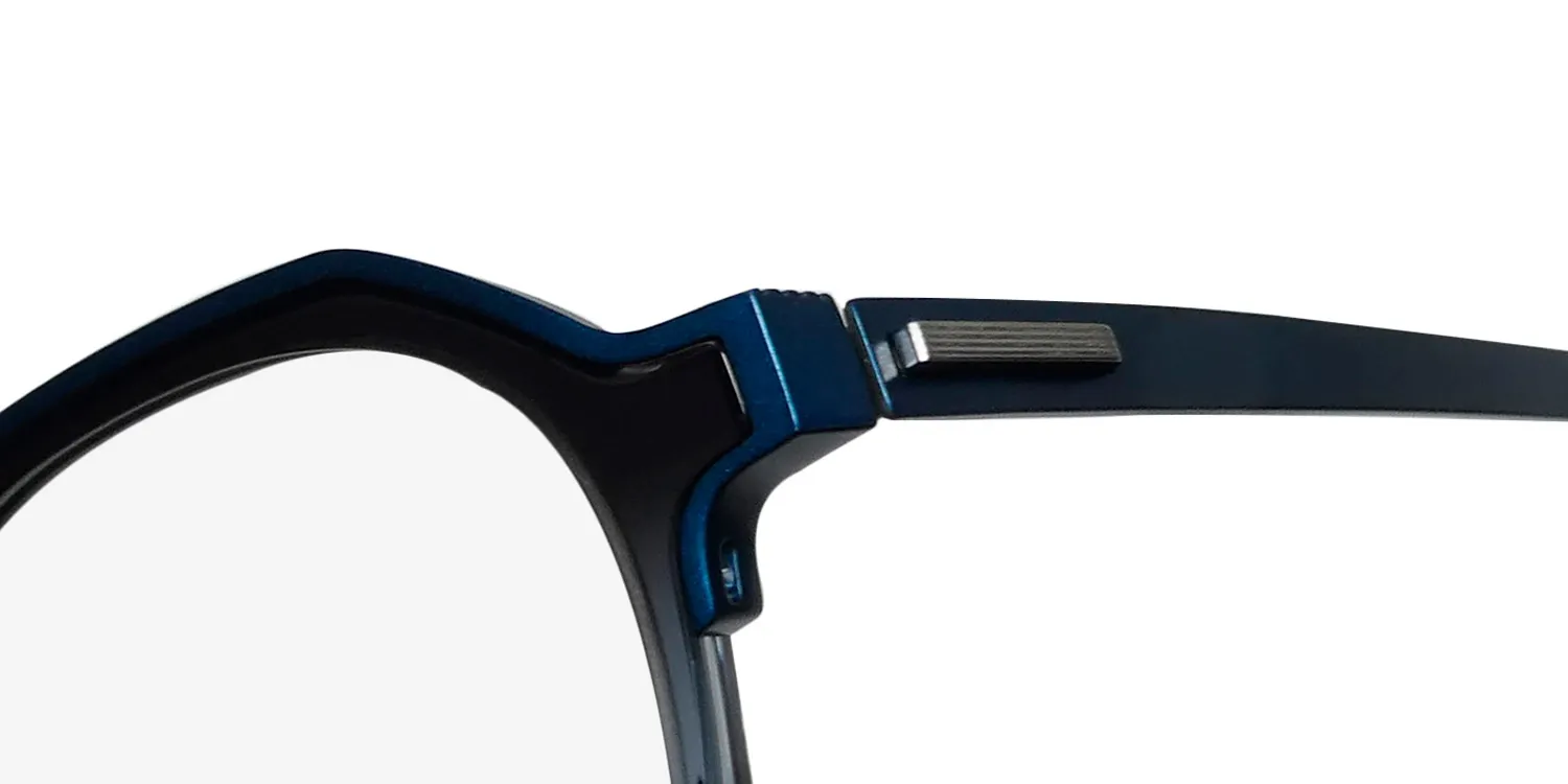 Morel Oga 10200o bg08 Eyeglasses Blue 49mm 6