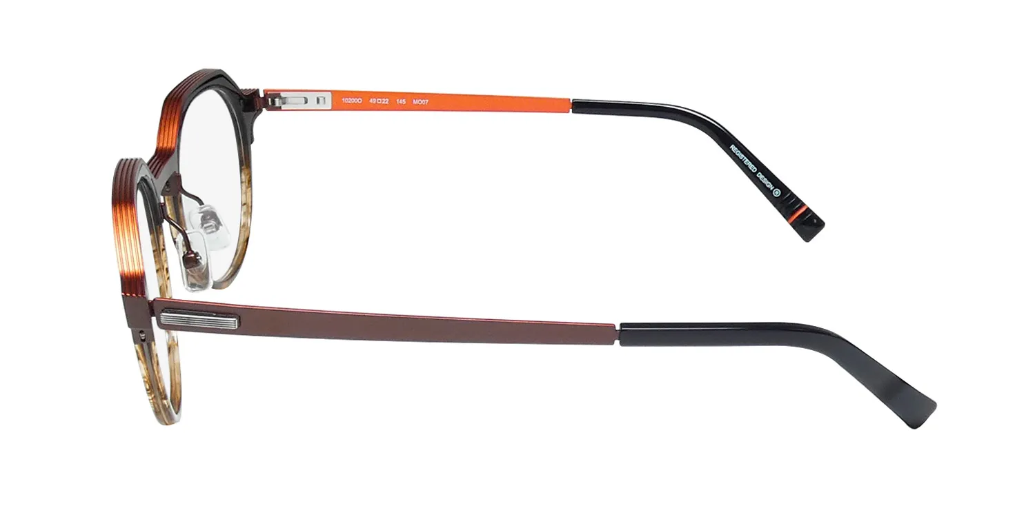 Morel Oga 10200o mo07 Eyeglasses Brown 49mm 4