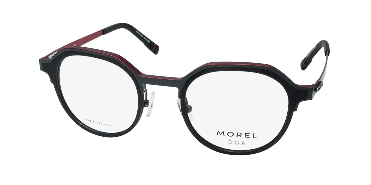 Morel Oga 10200o nr09 Eyeglasses Black 49mm