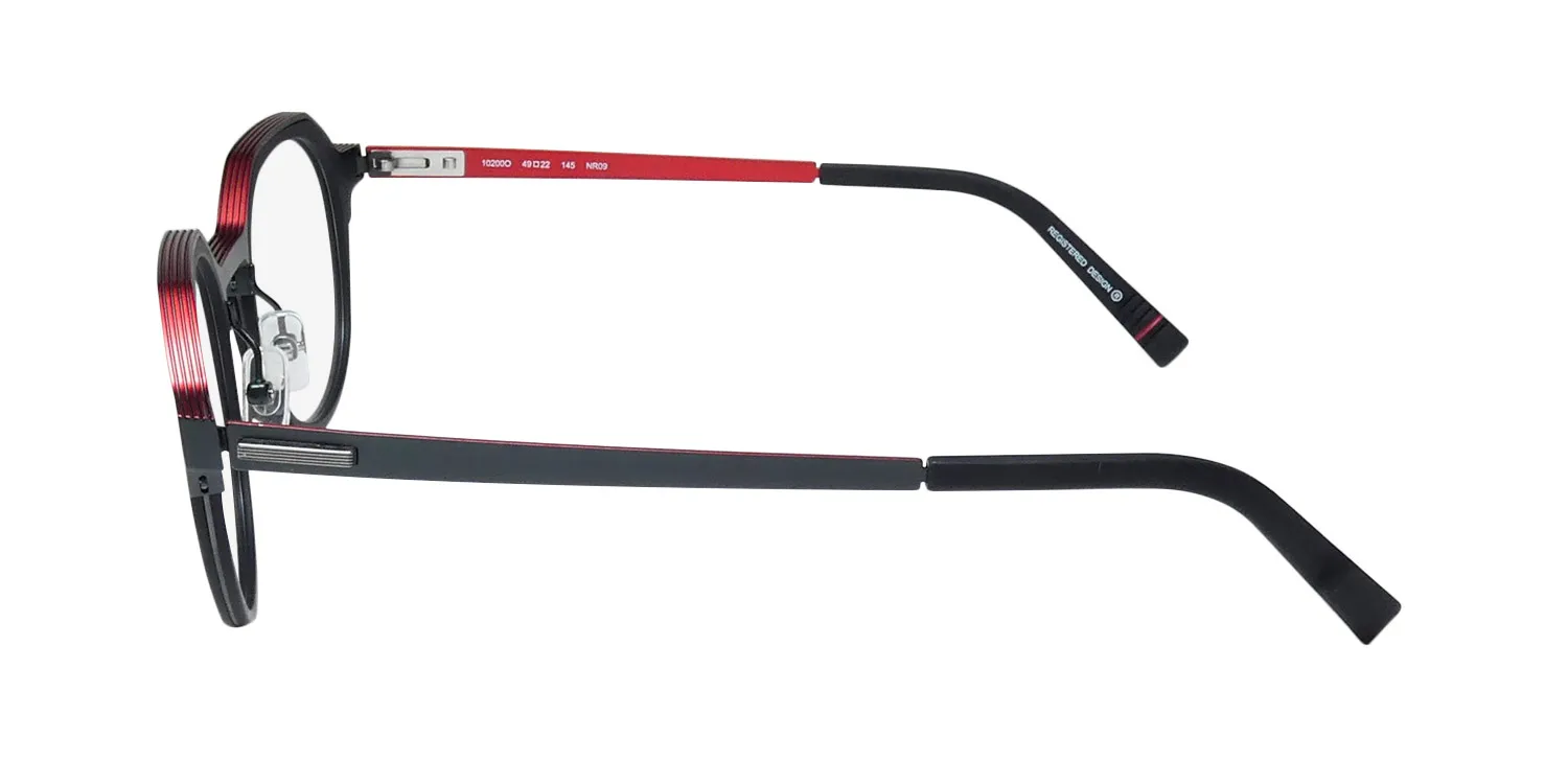 Morel Oga 10200o nr09 Eyeglasses Black 49mm 4