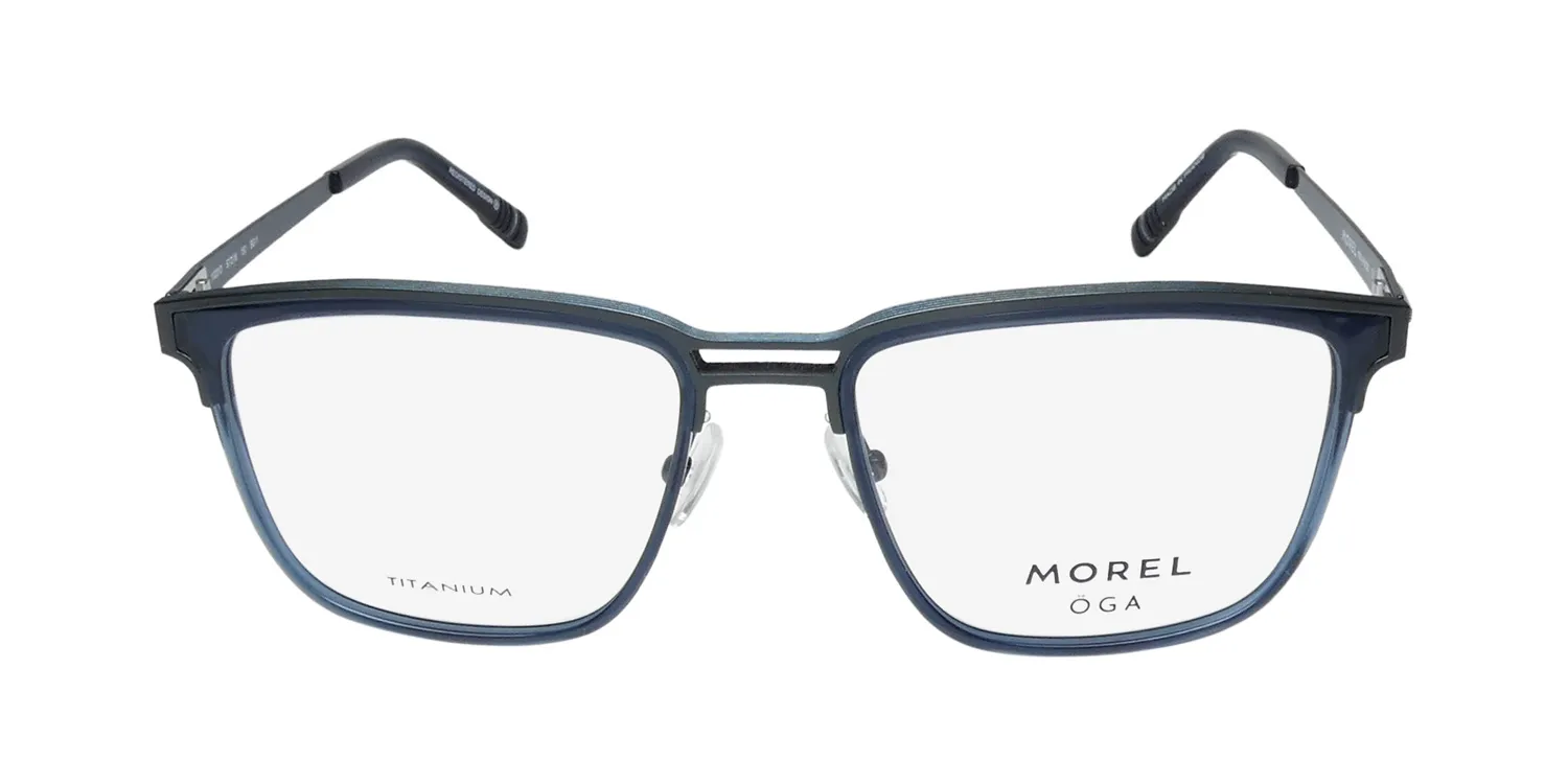 Morel Oga 10201o bg11 Eyeglasses Blue 57mm 3
