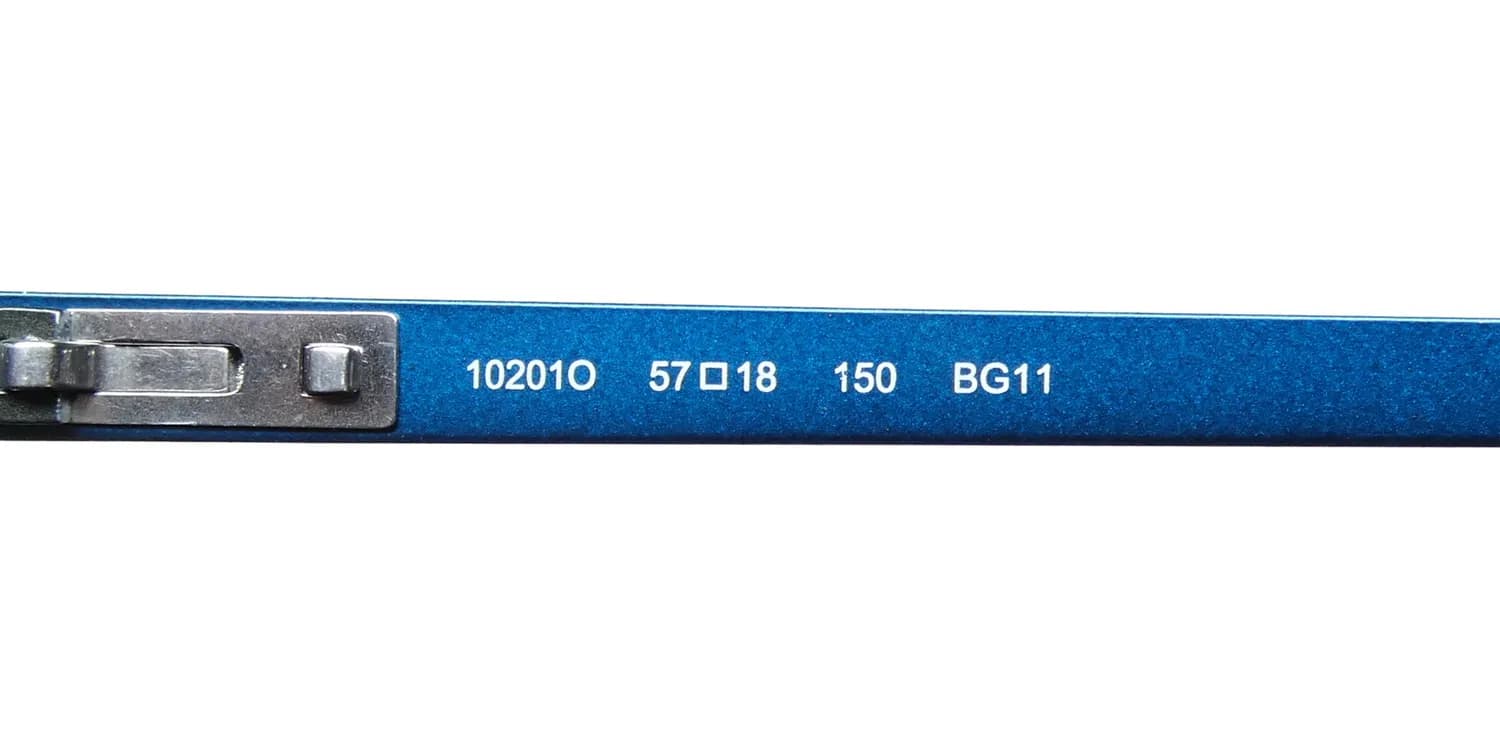 Morel Oga 10201o bg11 Eyeglasses Blue 57mm 7