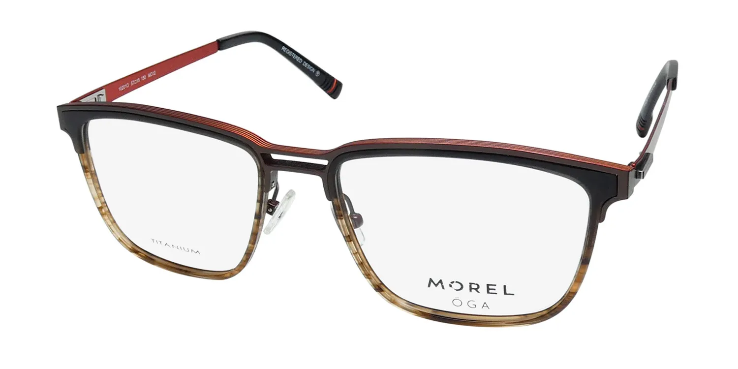 Morel Oga 10201o mo12 Eyeglasses Brown 57mm