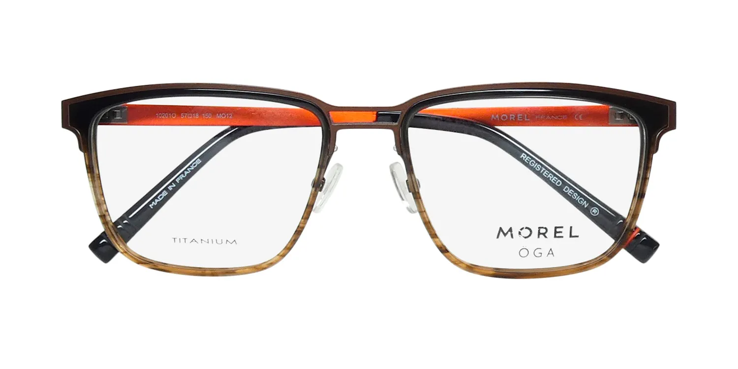 Morel Oga 10201o mo12 Eyeglasses Brown 57mm 2