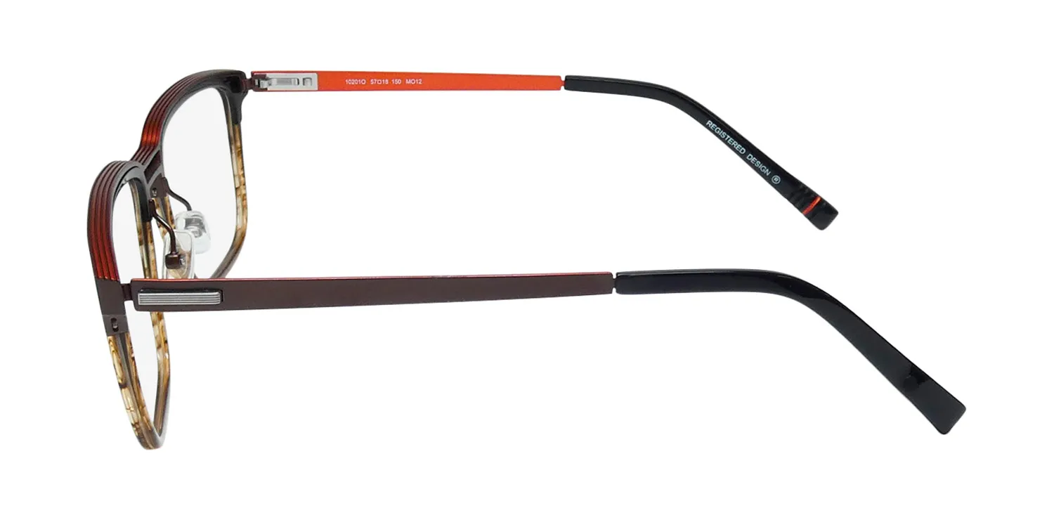 Morel Oga 10201o mo12 Eyeglasses Brown 57mm 4