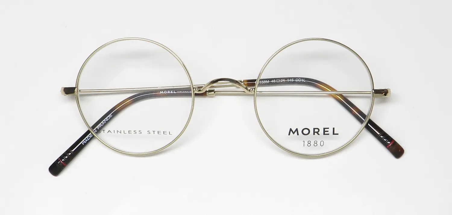 Morel 1880 60158m dd10 Eyeglasses Gold 46mm 2