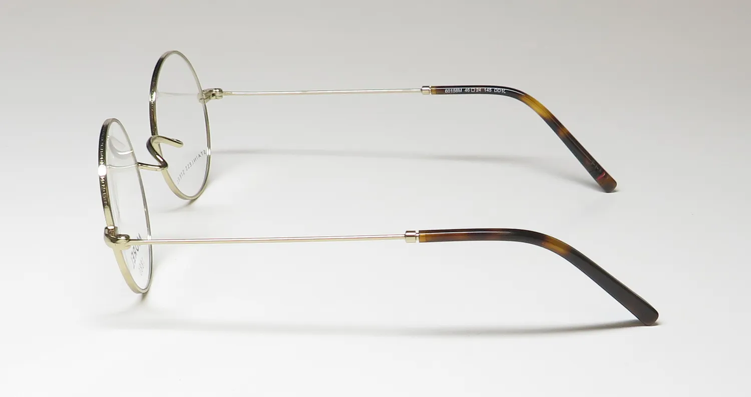 Morel 1880 60158m dd10 Eyeglasses Gold 46mm 4