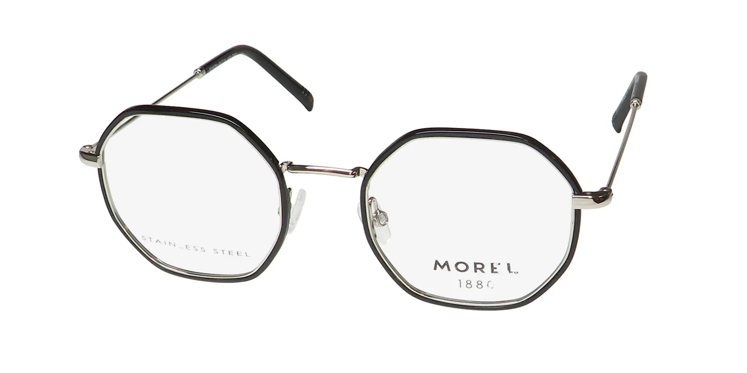 Morel 1880 60162m gn11 Eyeglasses Black 48mm