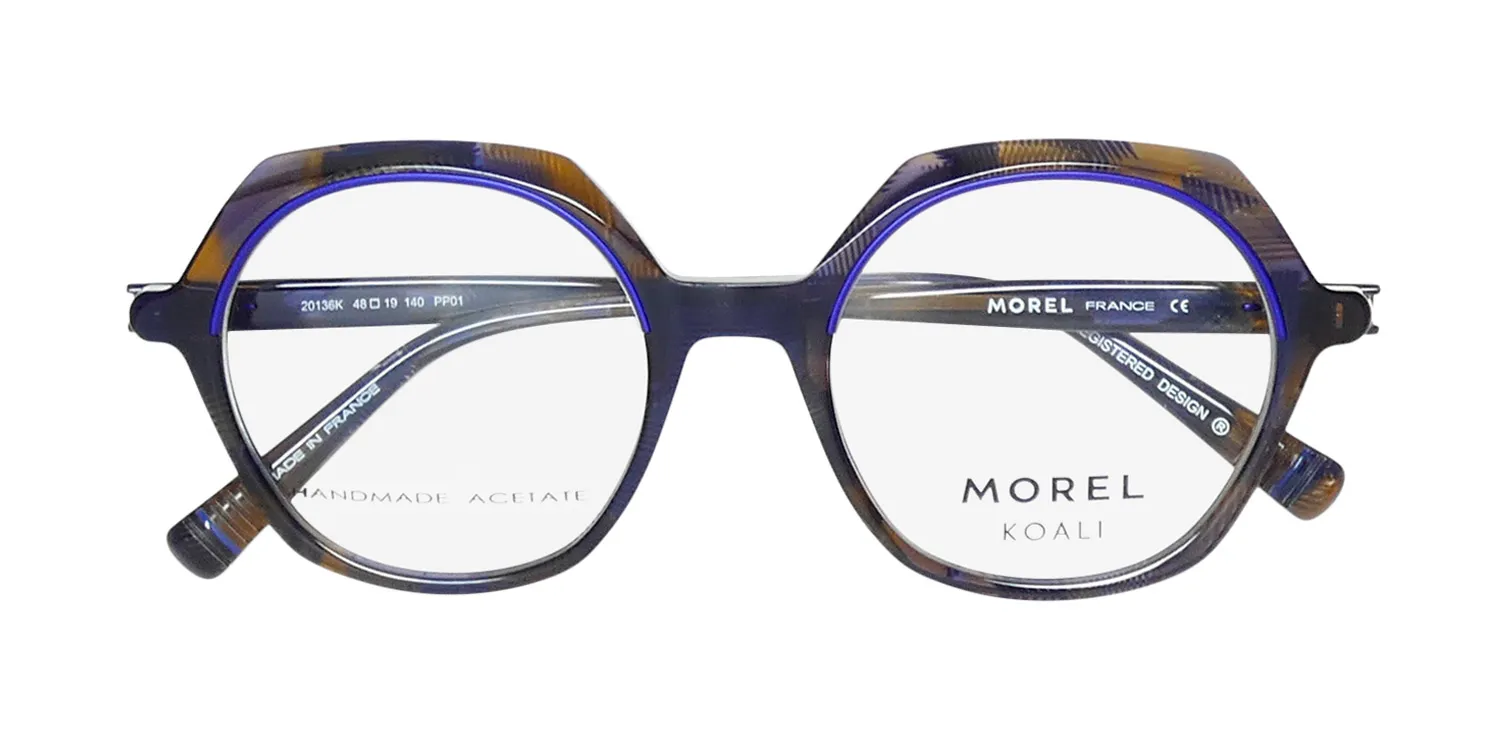 Morel Koali 20136k pp01 Eyeglasses Blue Crystal 48mm 2