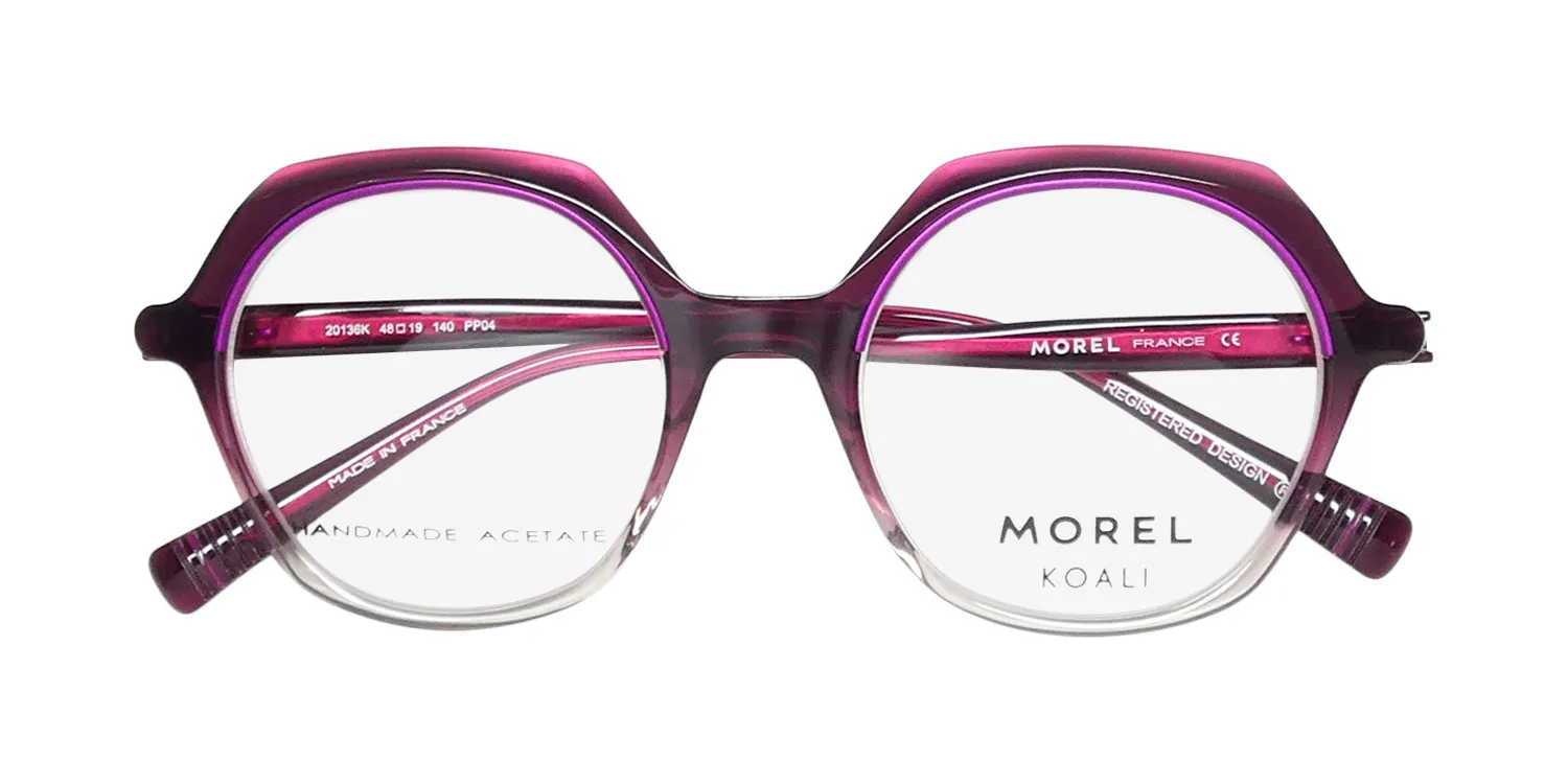 Morel Koali 20136k pp04 Eyeglasses Purple Crystal 48mm 2