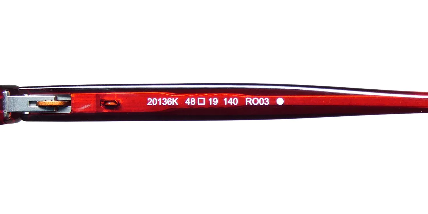 Morel Koali 20136k ro03 Eyeglasses Red Ctrystal 48mm 7