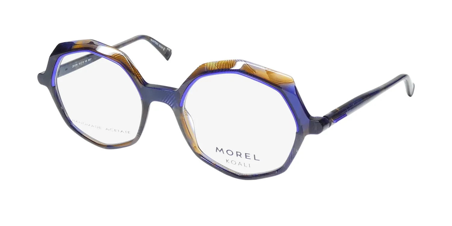 Morel Koali 20137k bb07 Eyeglasses Blue Crystal 50mm