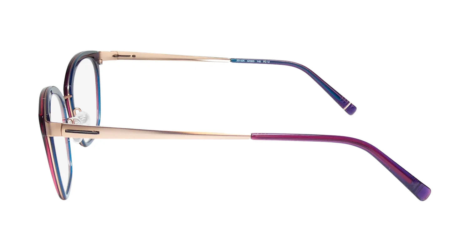 Morel Koali 20142k pd12 Eyeglasses Purple 52mm 4