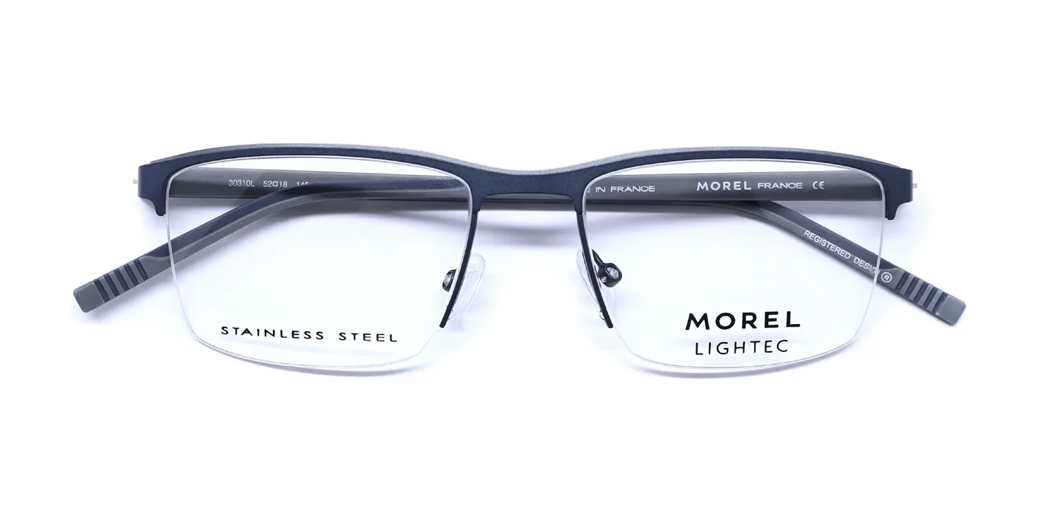 Morel Lightec 30310l bg06 Eyeglasses Blue 52mm 2