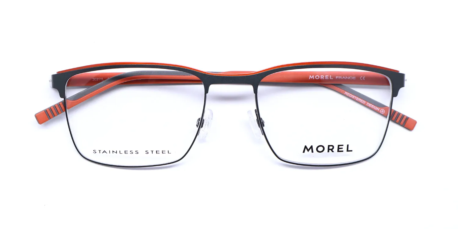 Morel Lightec 30311l go09 Eyeglasses Grey 54mm 2