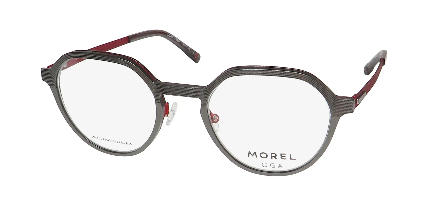 Morel Oga 10202o gr01 Eyeglasses Grey Dark 50mm