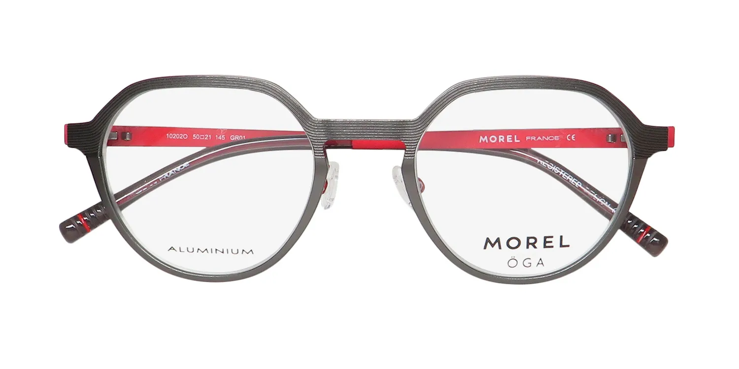 Morel Oga 10202o gr01 Eyeglasses Grey Dark 50mm 2