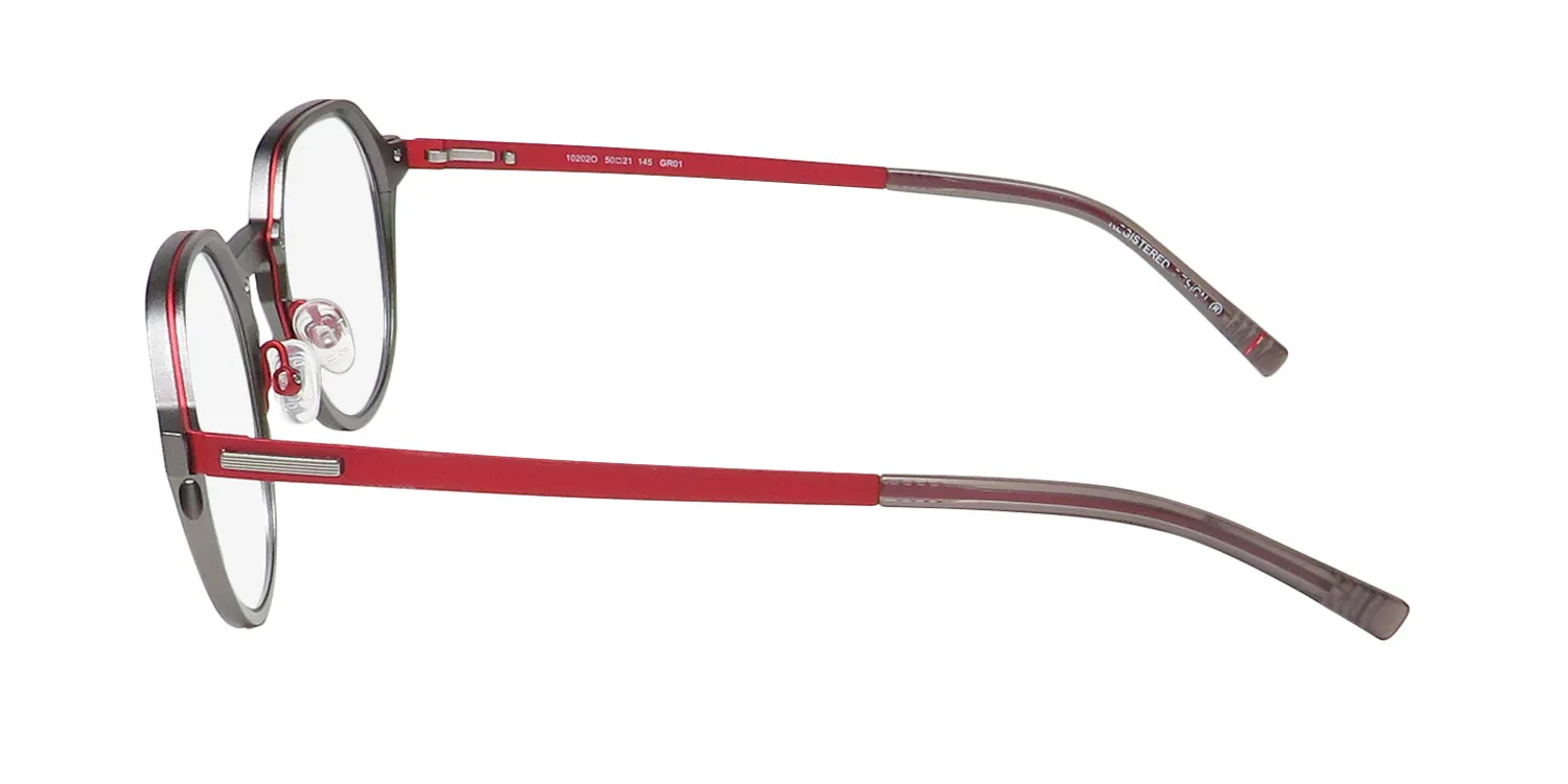 Morel Oga 10202o gr01 Eyeglasses Grey Dark 50mm 4