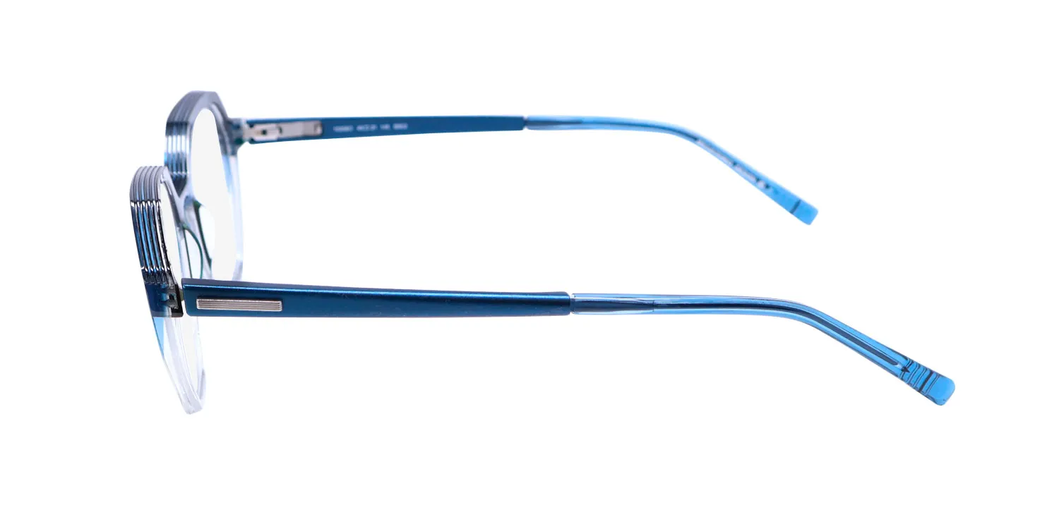 Morel Oga 10206o bb02 Eyeglasses Blue 49mm 4