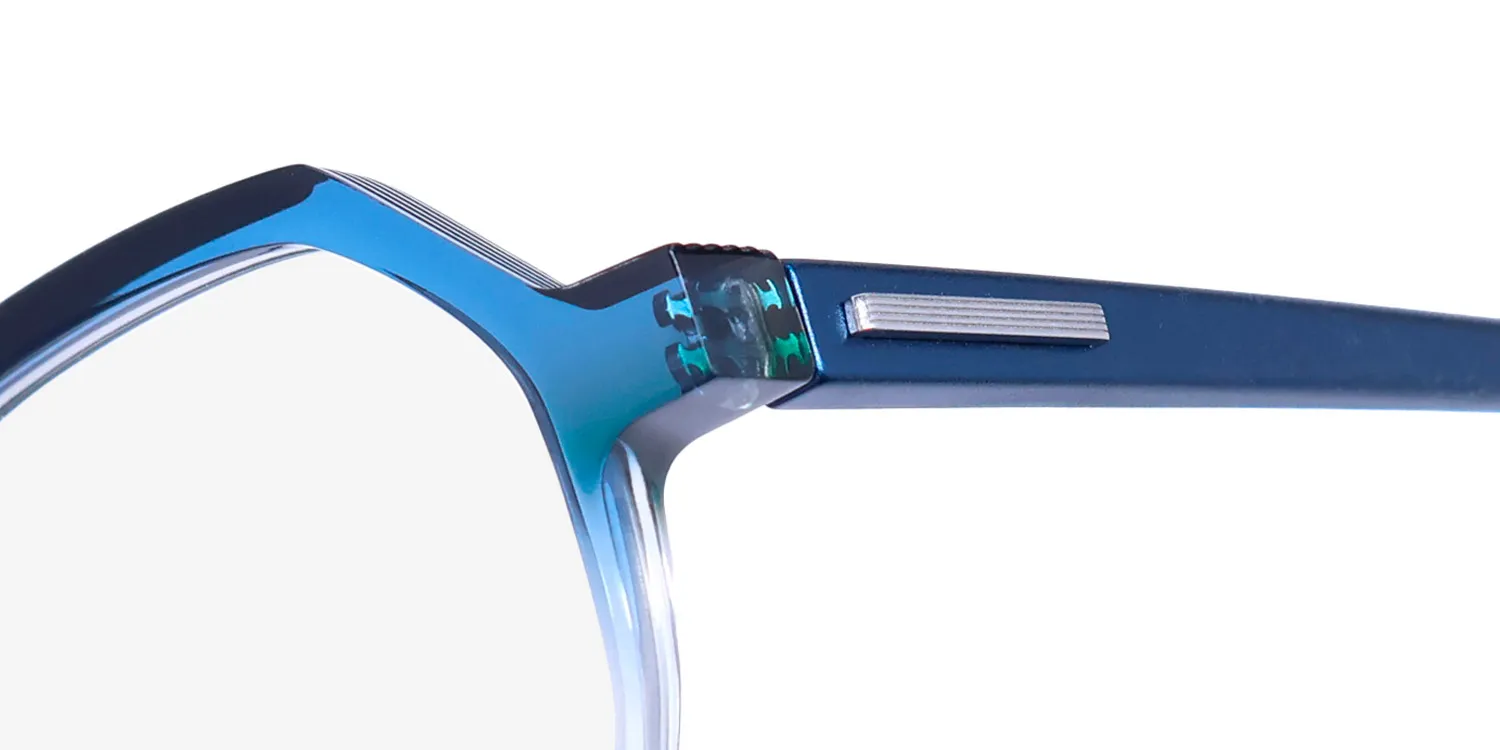 Morel Oga 10206o bb02 Eyeglasses Blue 49mm 6