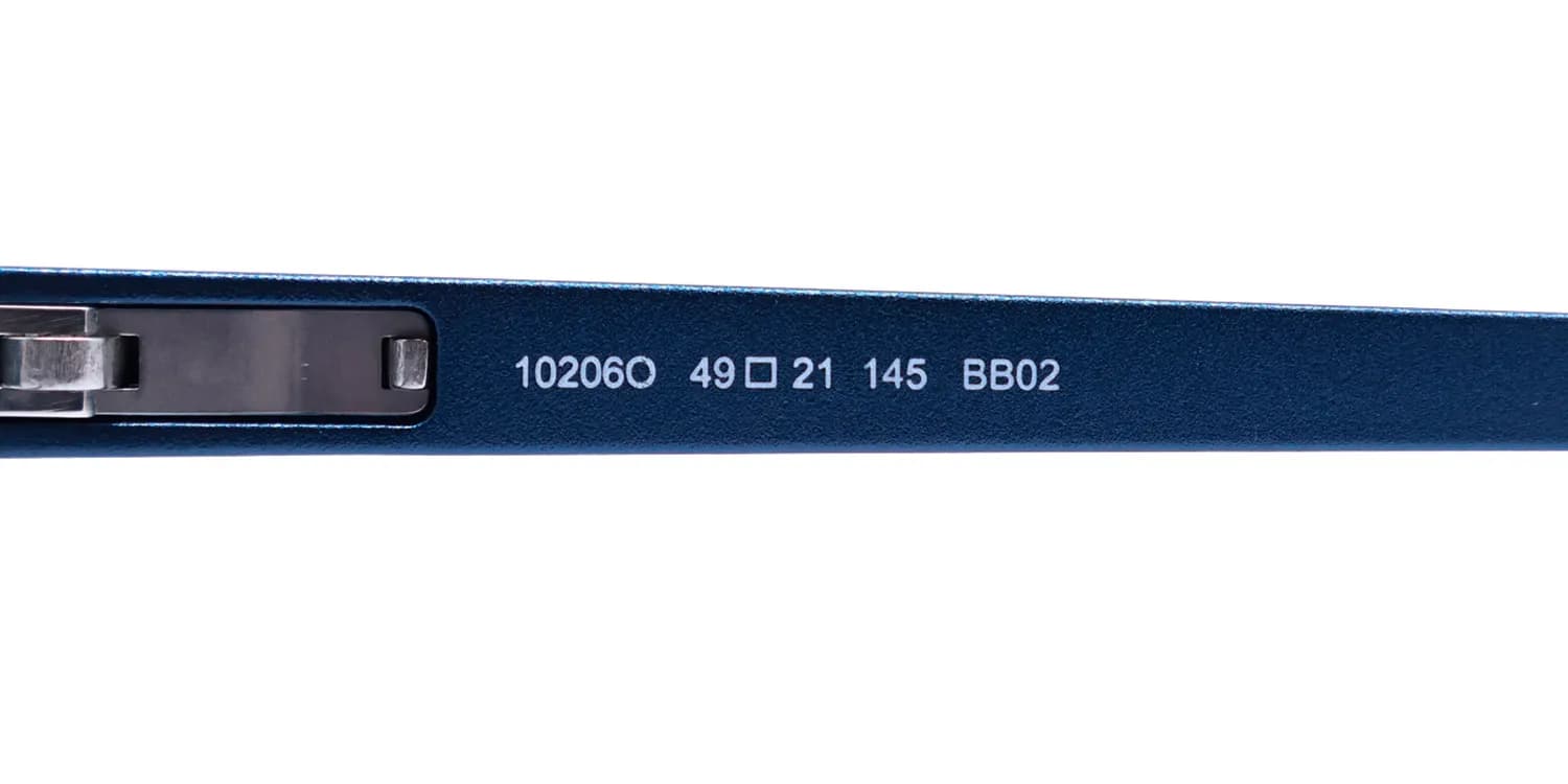 Morel Oga 10206o bb02 Eyeglasses Blue 49mm 7