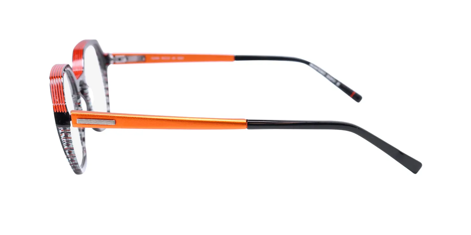Morel Oga 10206o no01 Eyeglasses Black 49mm 4