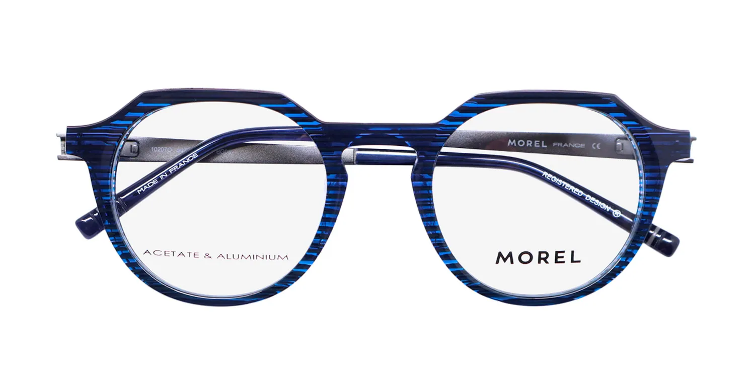 Morel Oga 10207o bg05 Eyeglasses Blue 50mm 2