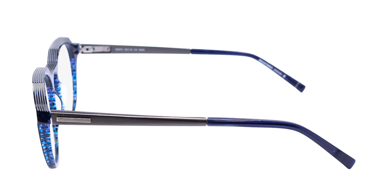 Morel Oga 10207o bg05 Eyeglasses Blue 50mm 4