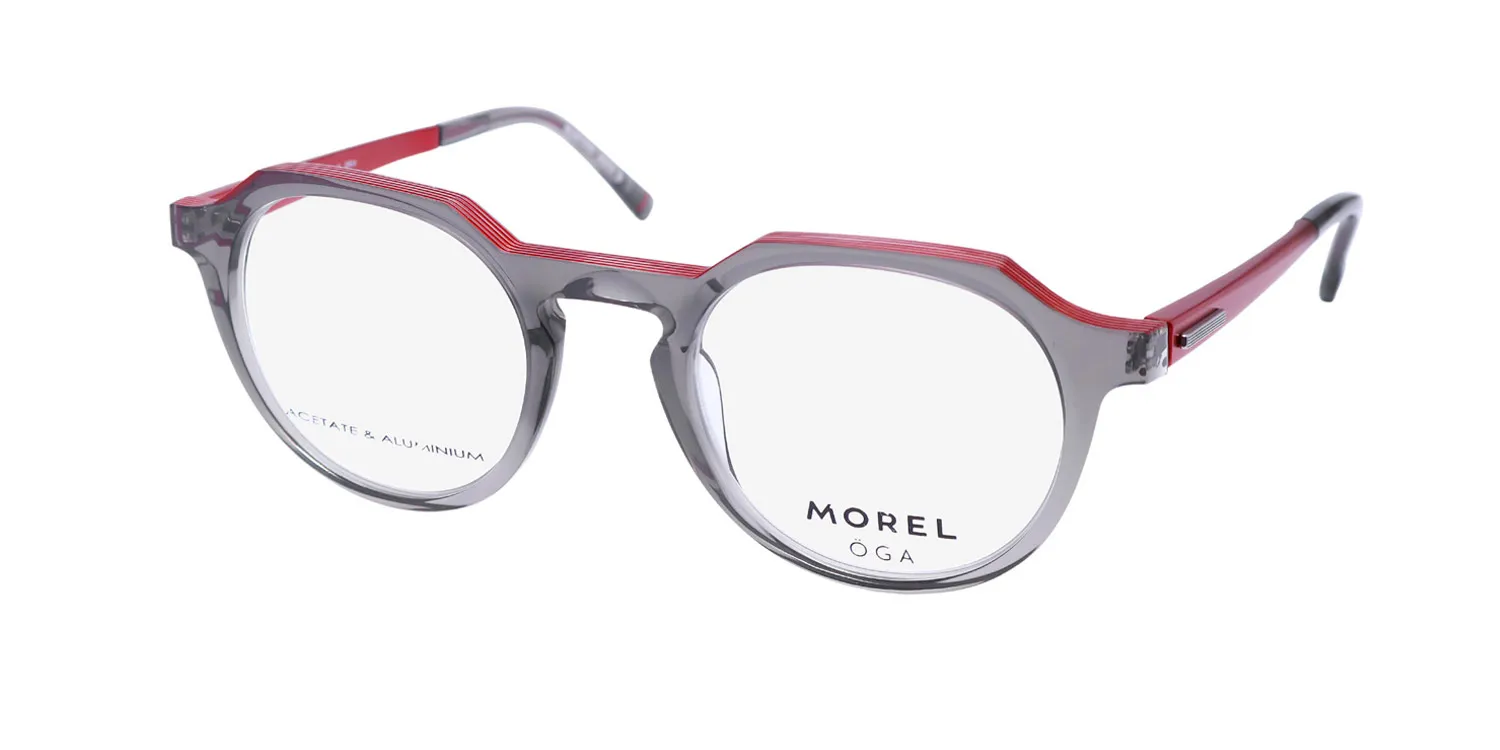 Morel Oga 10207o gr04 Eyeglasses Grey Dark 50mm