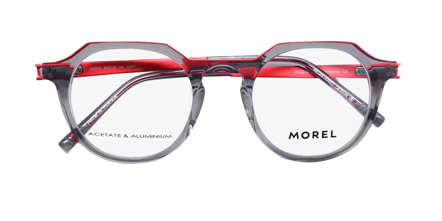 Morel Oga 10207o gr04 Eyeglasses Grey Dark 50mm 2