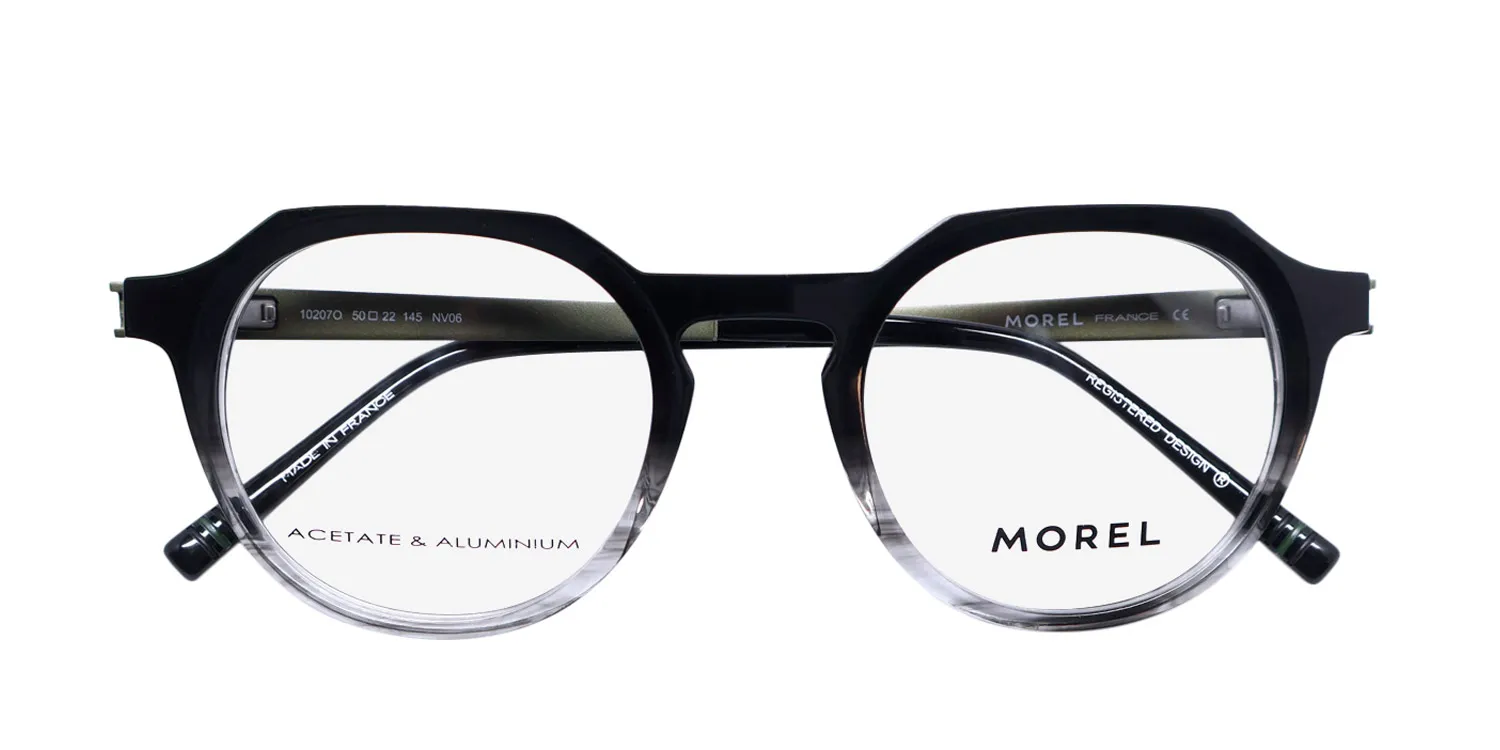 Morel Oga 10207o nv06 Eyeglasses Black 50mm 2