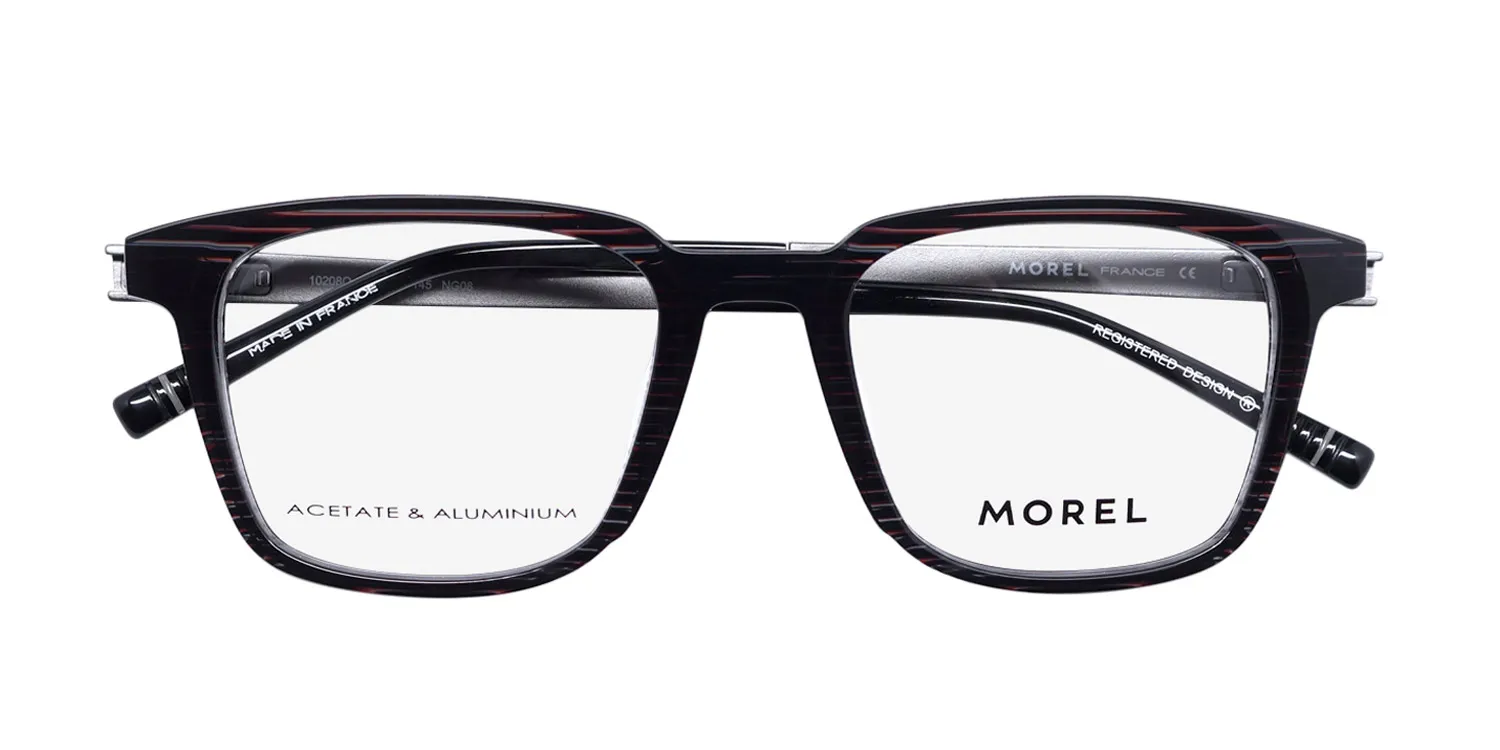 Morel Oga 10208o ng08 Eyeglasses Black 51mm 2