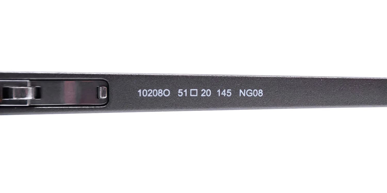 Morel Oga 10208o ng08 Eyeglasses Black 51mm 7